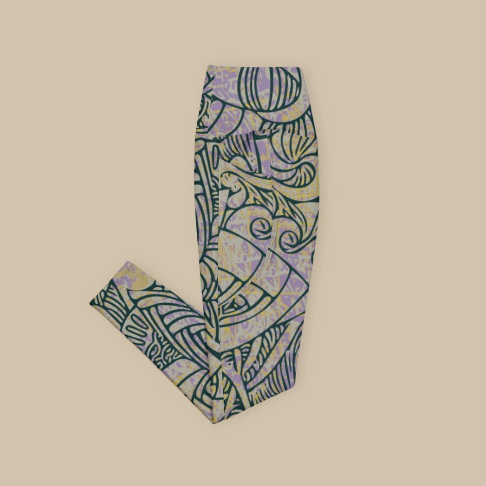 Verdant Drift Leggings
