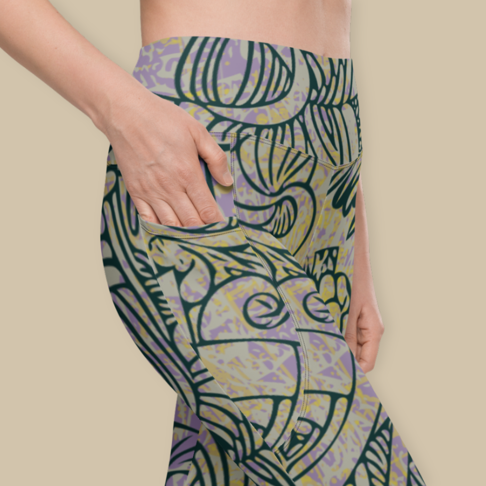 Verdant Drift Leggings