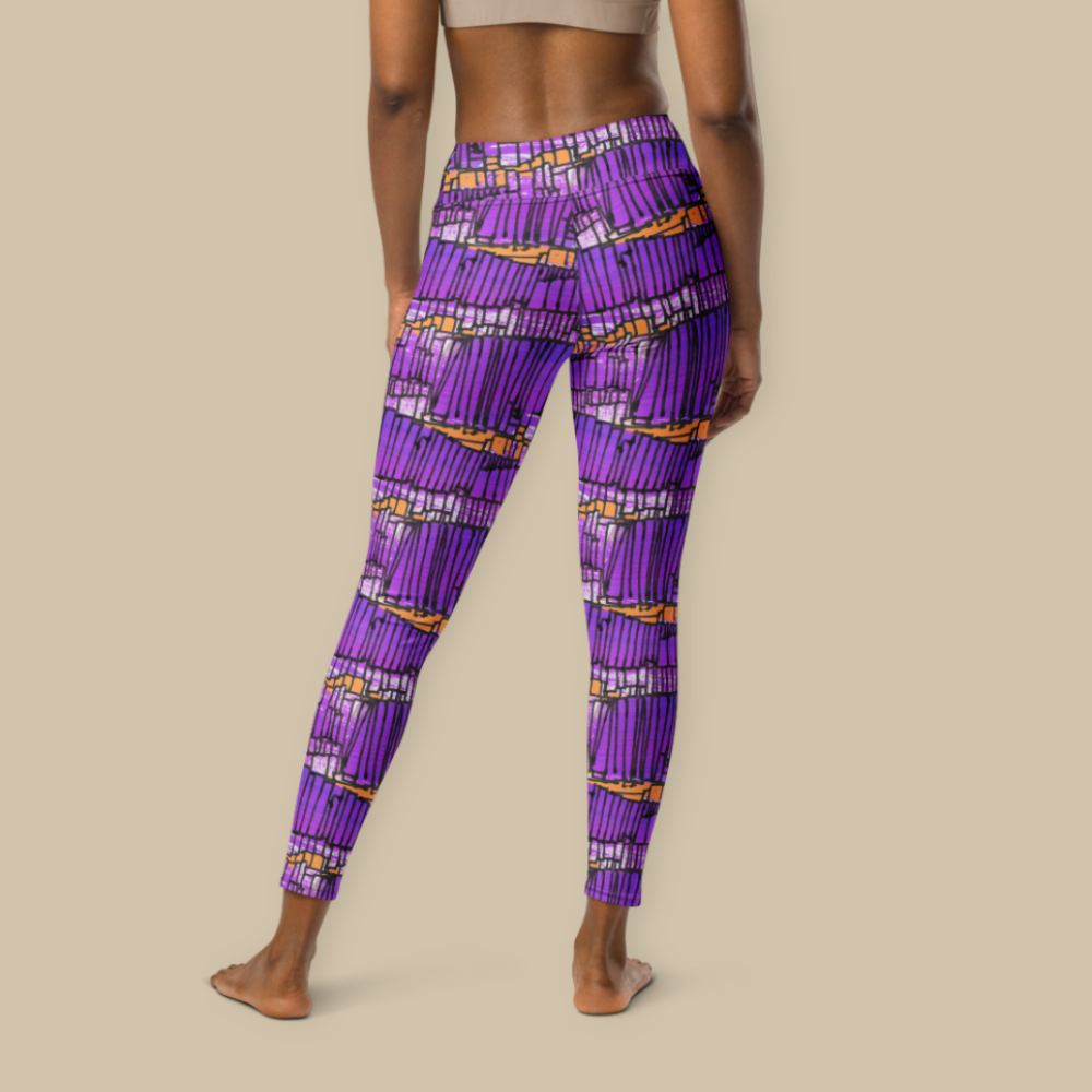 Violet Frequency Leggings