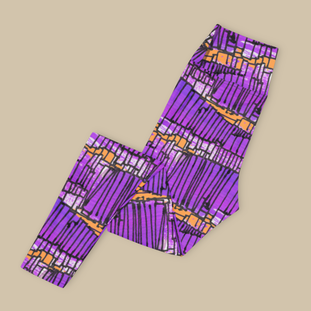 Violet Frequency Leggings