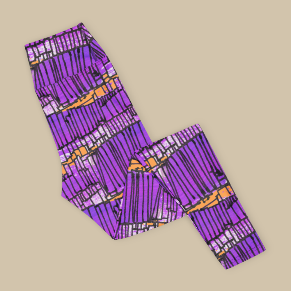 Violet Frequency Leggings