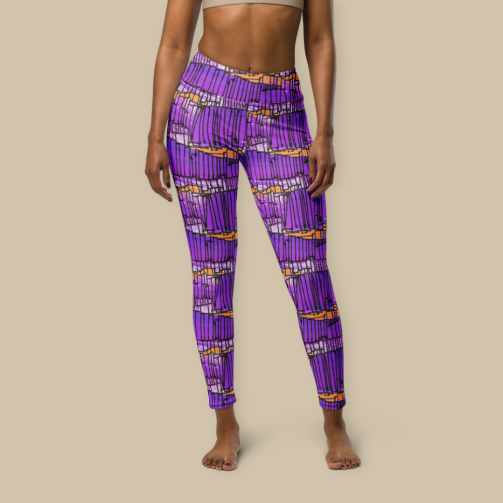 Violet Frequency Leggings