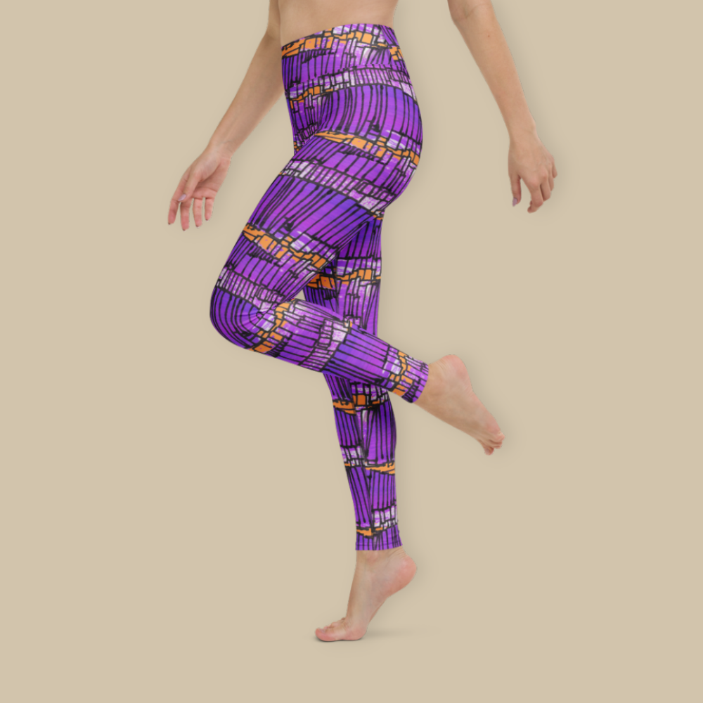 Violet Frequency Leggings