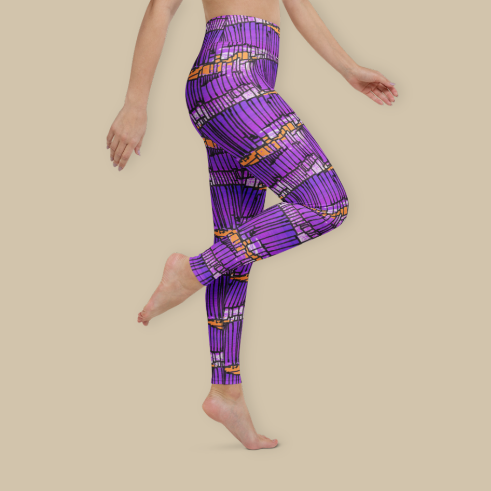 Violet Frequency Leggings