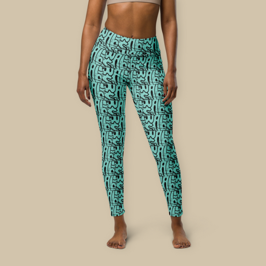 Wabi-Sabi Mint Leggings