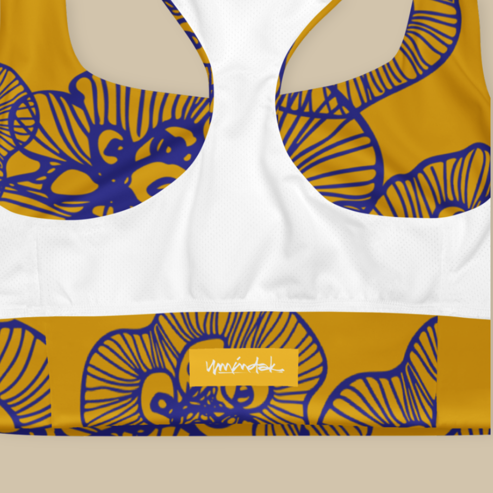 Solflora Recycled Longline Sports Bra