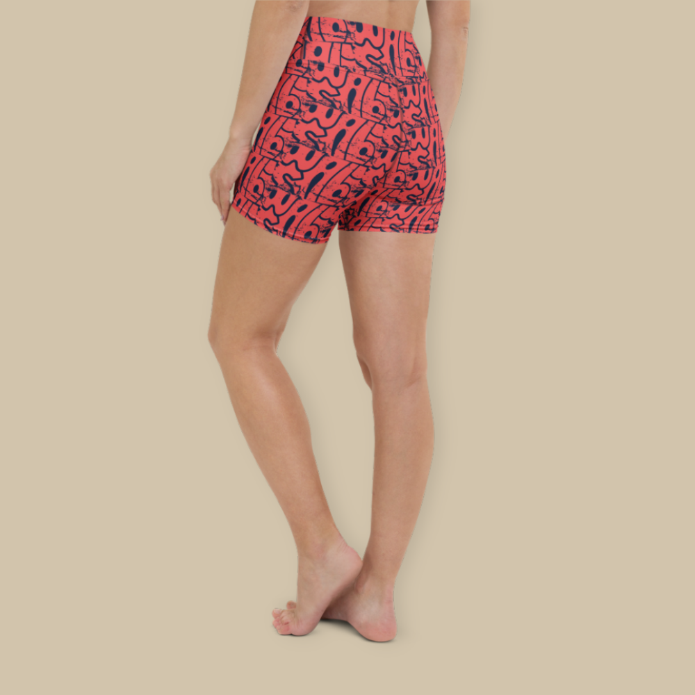 Wabi Sabi Coral Shorts